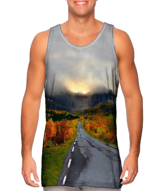 Active Lifestyle Tank-Mountain Sunset Norway