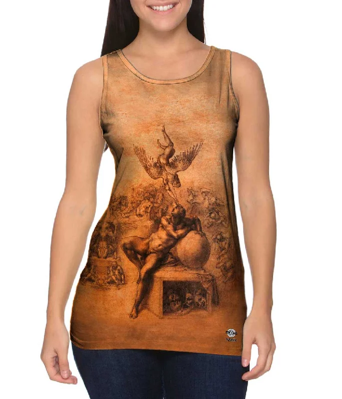 Summer Casual Tank-Michelangelo - "The Dream of Human Life" (1533)