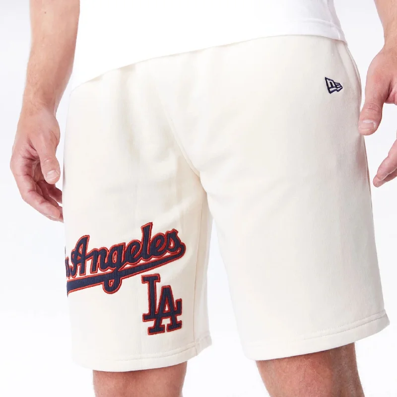 Tie-Dye Shorts-LA Dodgers MLB Lifestyle Light Beige Shorts