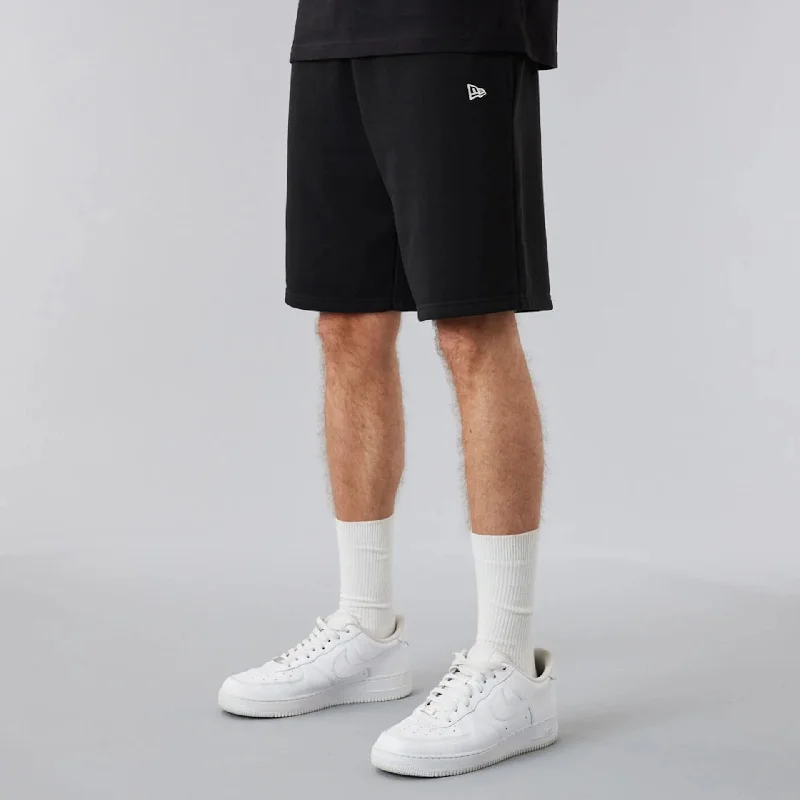 Tight Fit Workout Shorts-New Era Essential Black Shorts