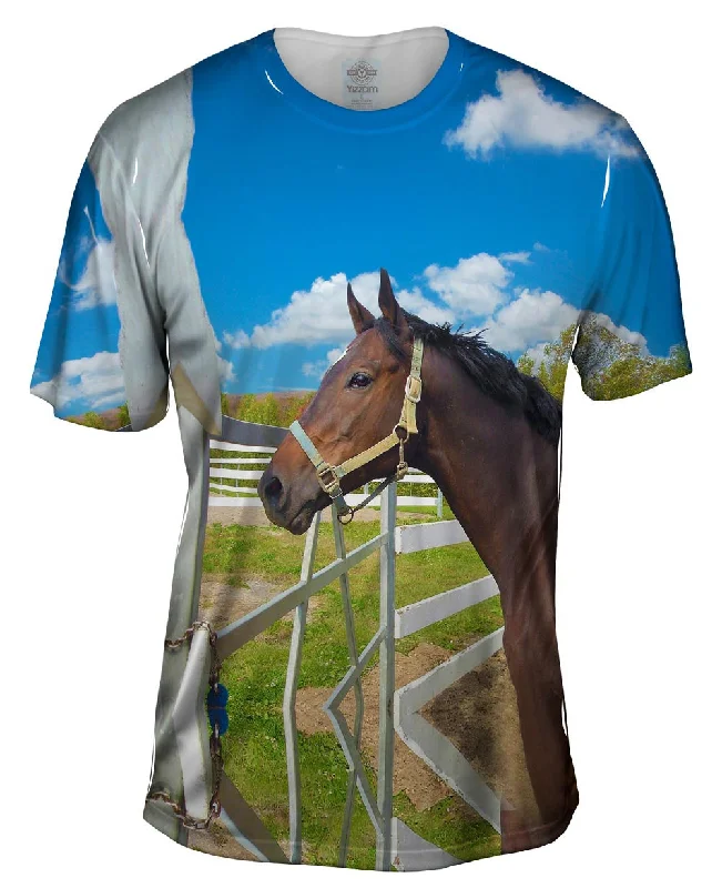 Street Art T-Shirt-Lovely Horse