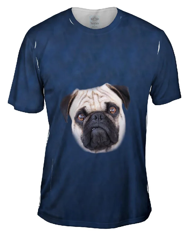 Summer Graphic T-Shirt-I Mean Business Pug