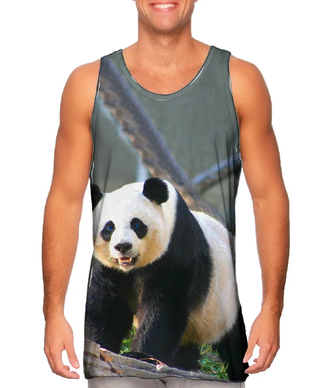 Mesh Sports Vest-Panda On Patrol