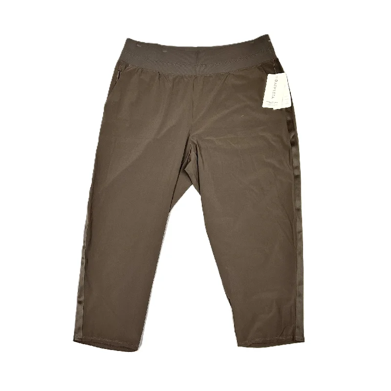 Modern Cargo Pants-Athletic Pants By Athleta In Brown, Size: 1x