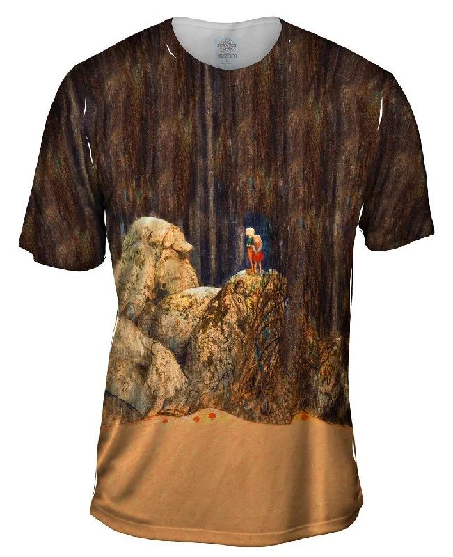 Cool Prints T-Shirt-John Bauer - "The Child And The Troll"