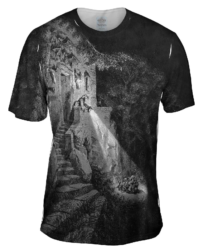 Motivational T-Shirt-Gustave Dore - "Light The Night Orphans" (1888)