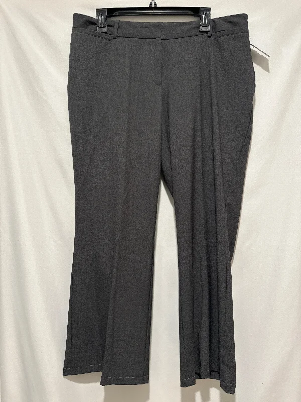 Comfy Sweatpants-Pants Dress By Worthington In Grey, Size: 14