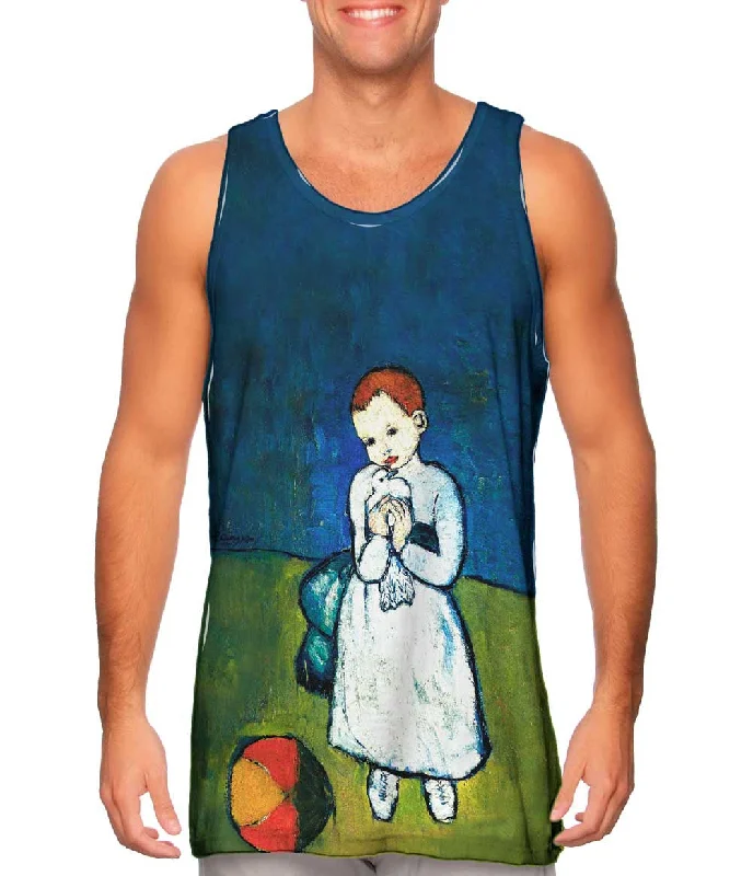 High-Performance Sleeveless-Pable Picasso - "Child With Dove" (1901)