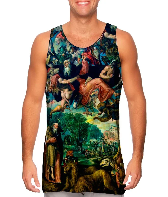 Fashion Tank Vest-Marten De Vos - "The Temptation Of St Anthony" (1594)