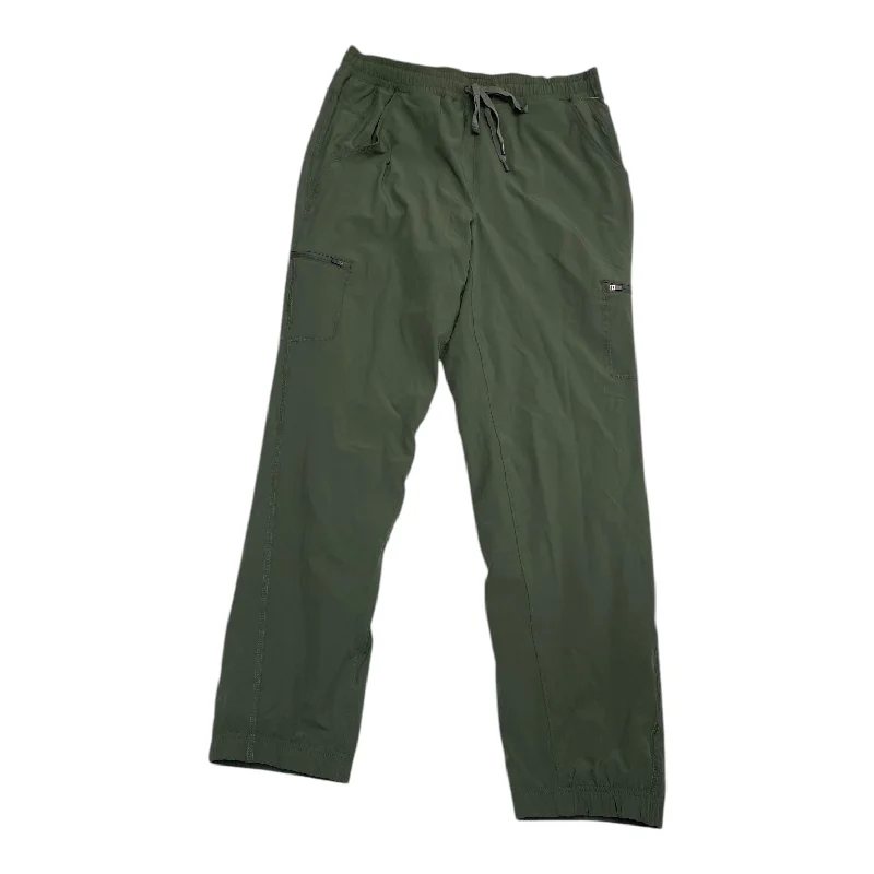 Cool Graphic Joggers-Athletic Pants By Eddie Bauer In Green, Size: 8