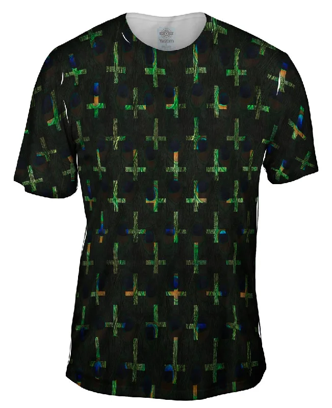 Mountain Design T-Shirt-Peacock Cross Of St Peter