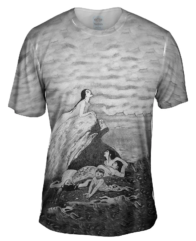 Comic Book T-Shirt-John Duncan - "Mermaid Sings"