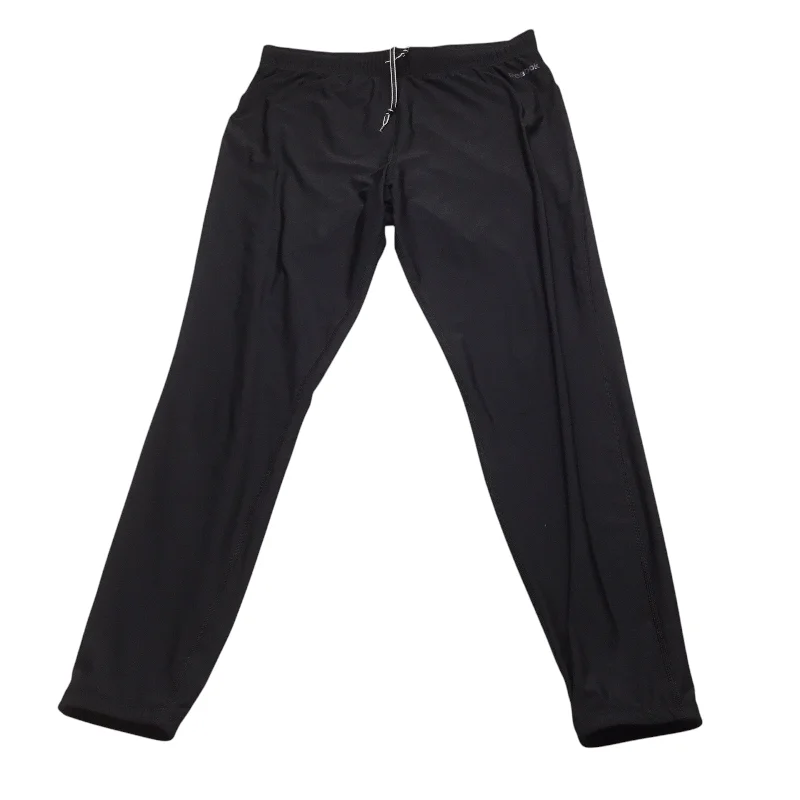 Slim Cut Jogging Pants-Athletic Pants By Reebok In Black, Size: Xl