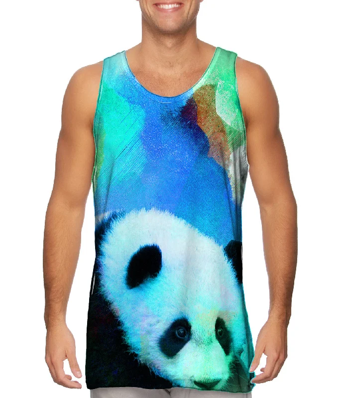 Comfort Stretch Tank-Panda 003