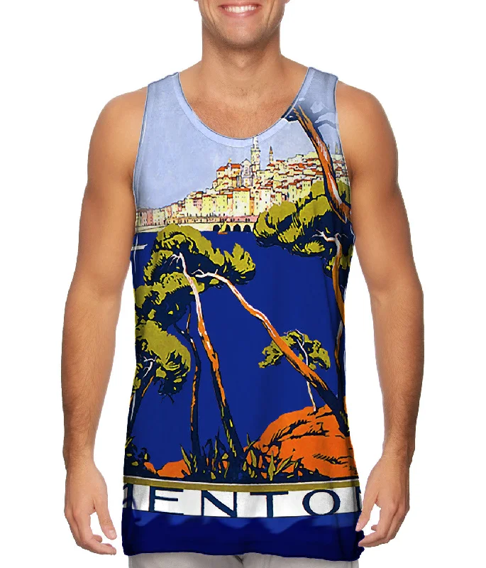 Casual Summer Tank-Menton France