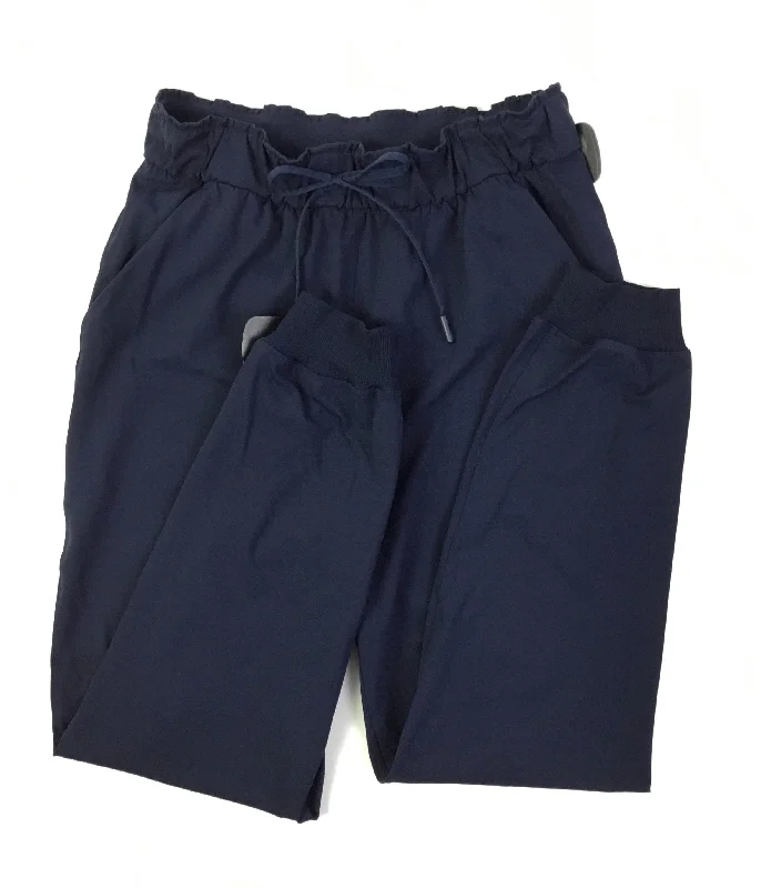 Relaxed Fit Work Pants-Athletic Pants By Lululemon In Navy, Size: 6