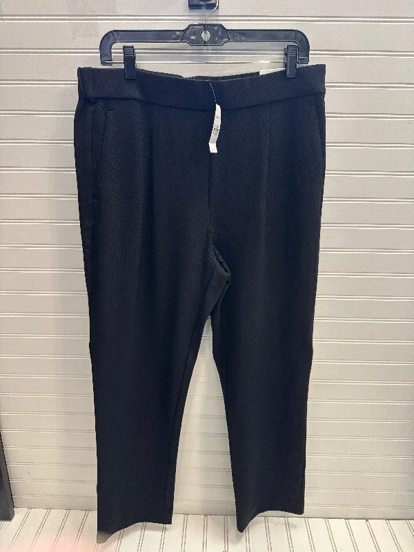 Casual Jogger Fit Pants-Pants Dress By Ann Taylor In Black, Size: L