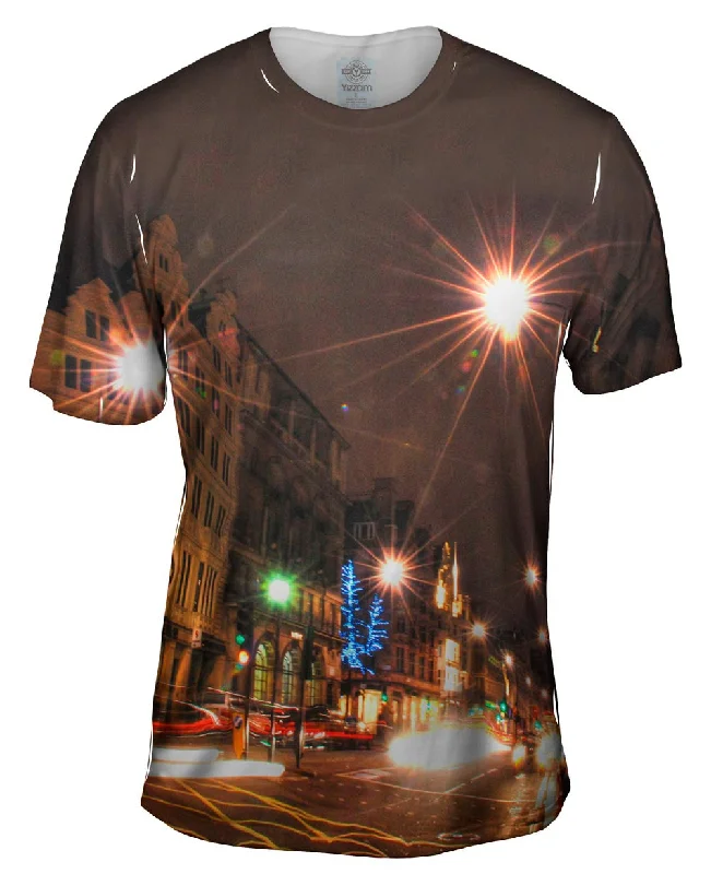 Camping T-Shirt-London Street Lights