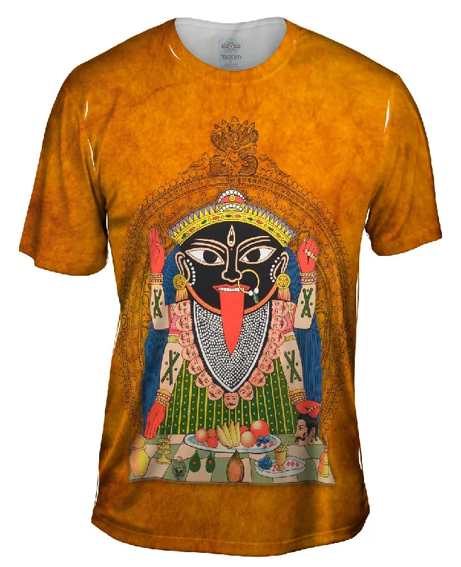 Mindfulness T-Shirt-India - "Kali Orange"