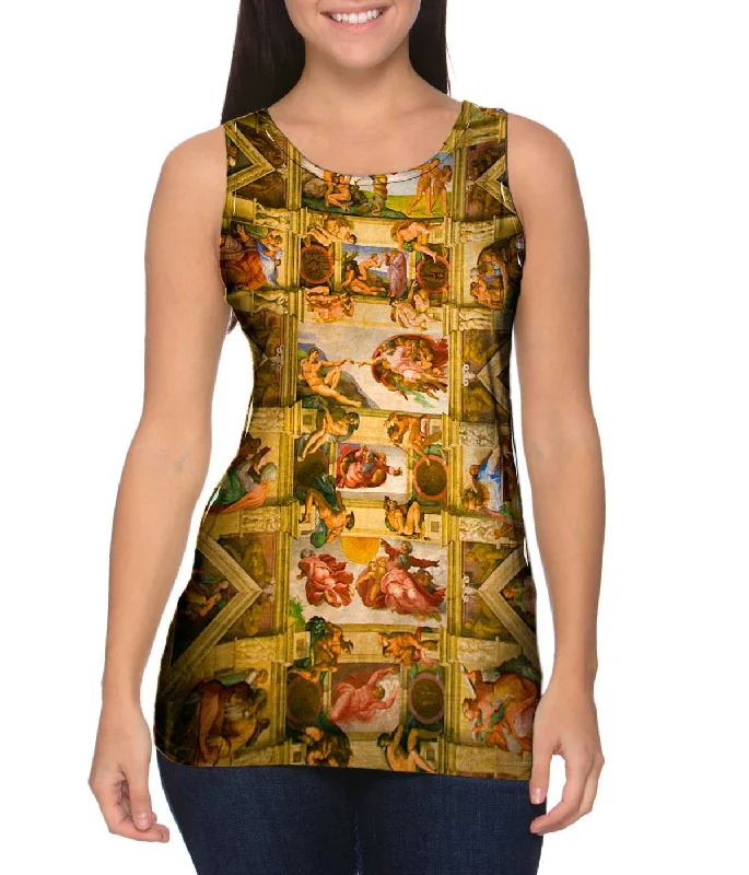 Muscle Fit Vest-Michelangelo - "Sistine Chapel 2"