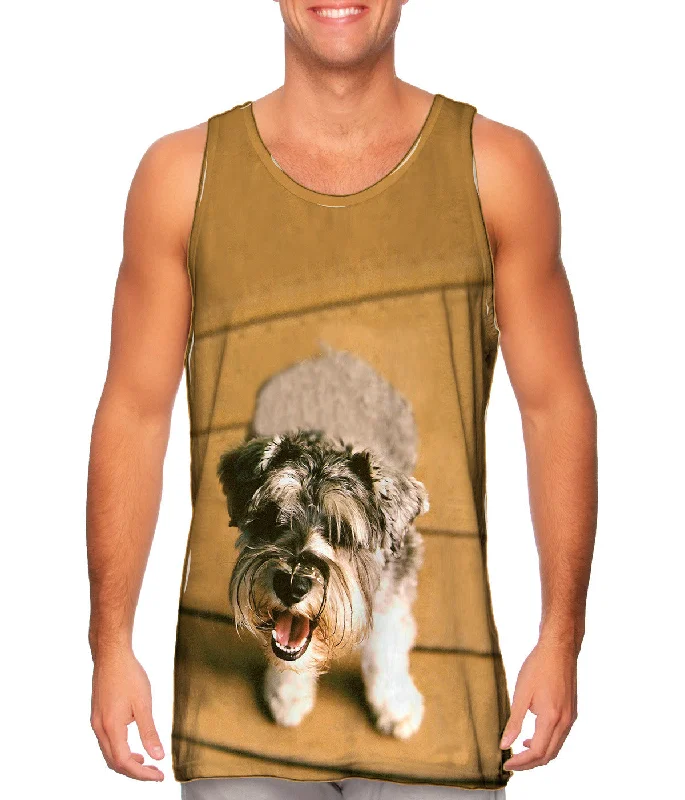 Comfort Stretch Tank-Mini Schnauzer Barking