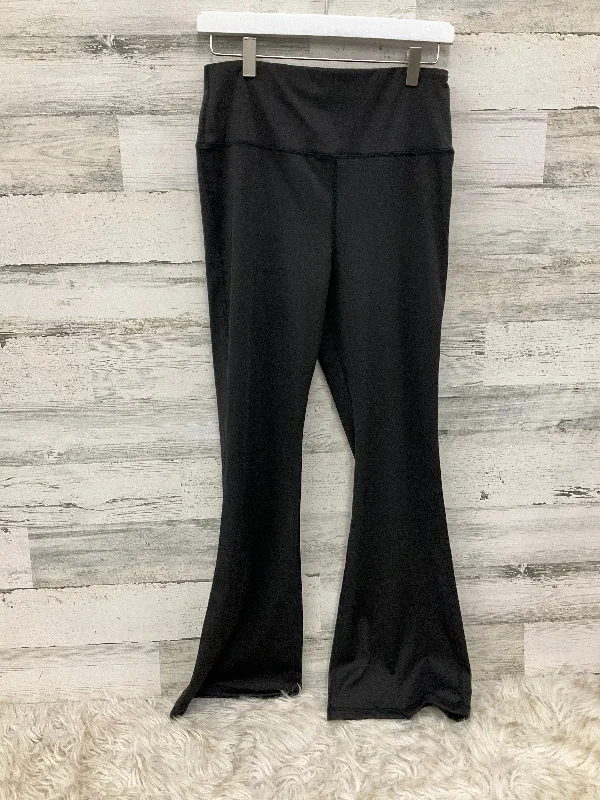 Casual Linen Trousers-Athletic Pants By Cmc In Black, Size: 2x