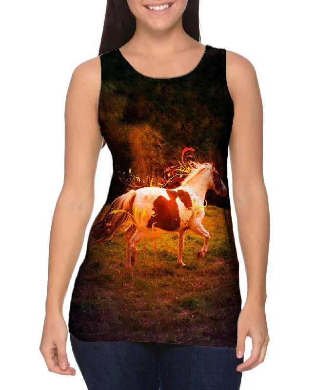 Fashionable Sports Vest-Ornament Horse