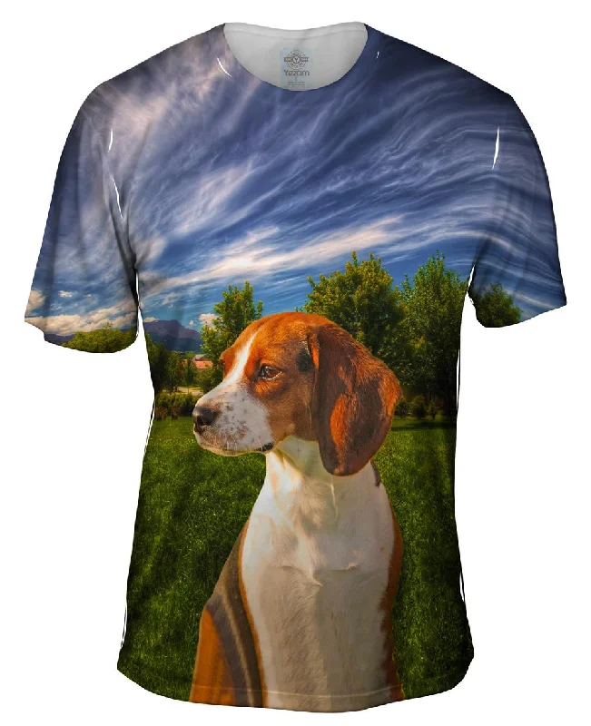 Graffiti Style T-Shirt-Great American Beagle