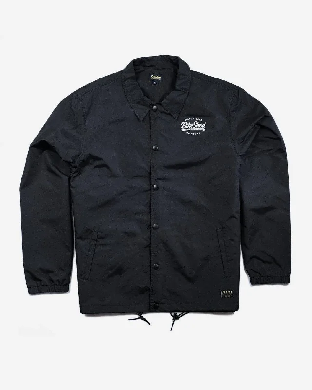 Outdoor Performance Jacket-BSMC Company Coach Jacket - Black