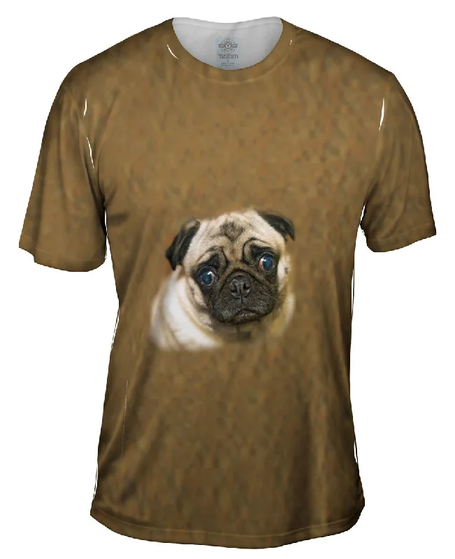 Music Lover T-Shirt-Sad Face Pug