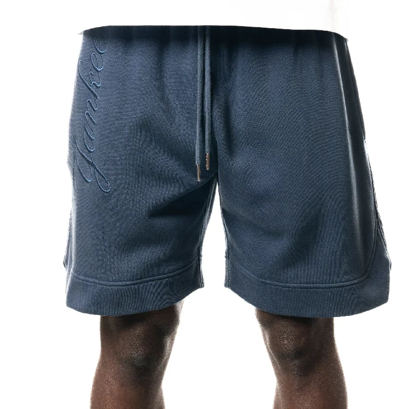 Polka Dot Shorts-New York Yankees New Era Australia Dark Blue Fleece Shorts