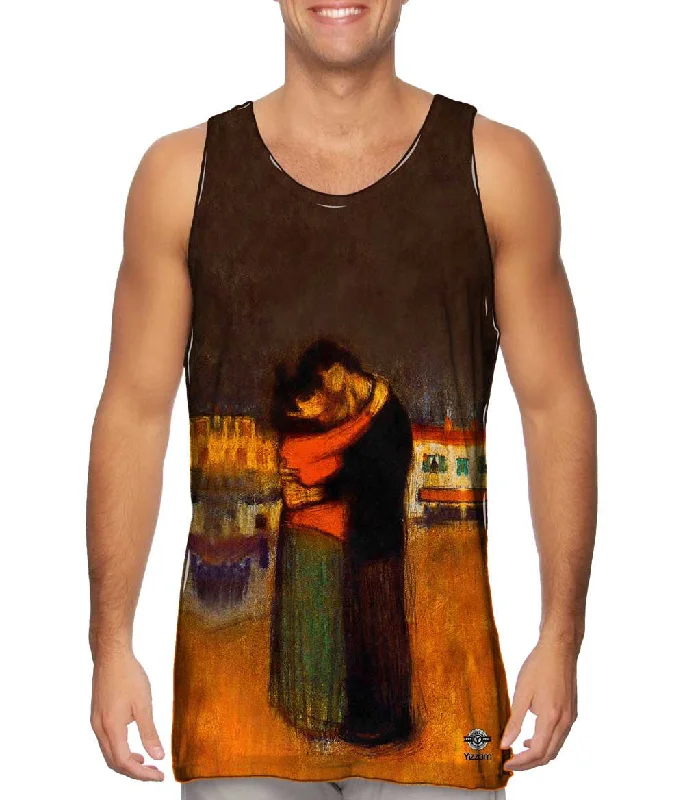 Cotton Sleeveless Top-Pablo Picasso - "Lovers of the street" (1990)