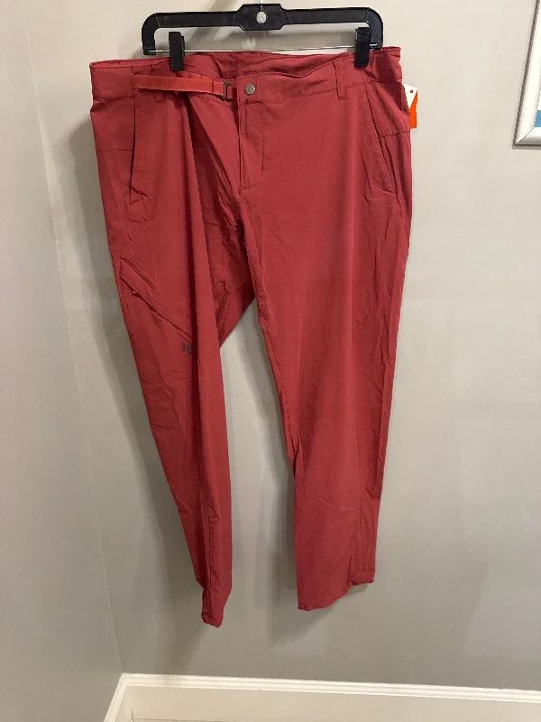 Custom Fit Joggers-Athletic Pants By Black Diamond In Red, Size: 14