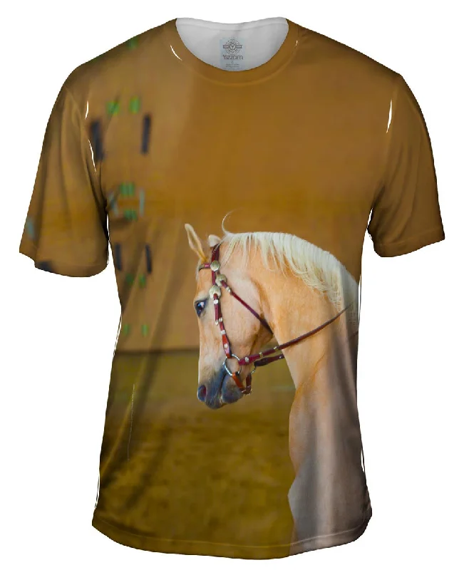 Vintage Car T-Shirt-Head Down Horse