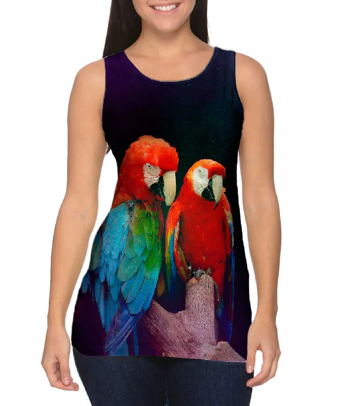 Muscle Fit Vest-Pair of Macaws