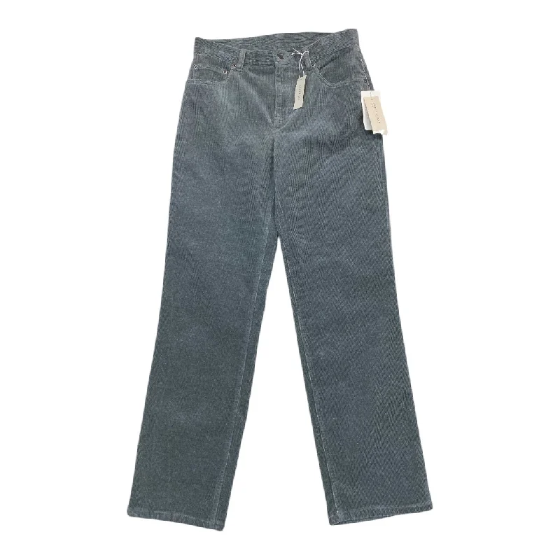 Casual Plaid Pants-Pants Corduroy By Jones New York In Grey, Size: 6