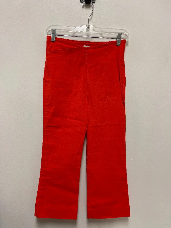 Eco-Friendly Cotton Pants-Pants Other By Maeve In Orange, Size: 4