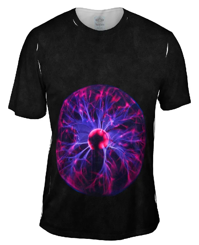 Mindfulness T-Shirt-Plasma Lamp Purple