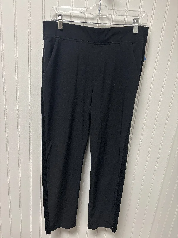 Button Fly Pants-Athletic Pants By Athleta In Black, Size: 10