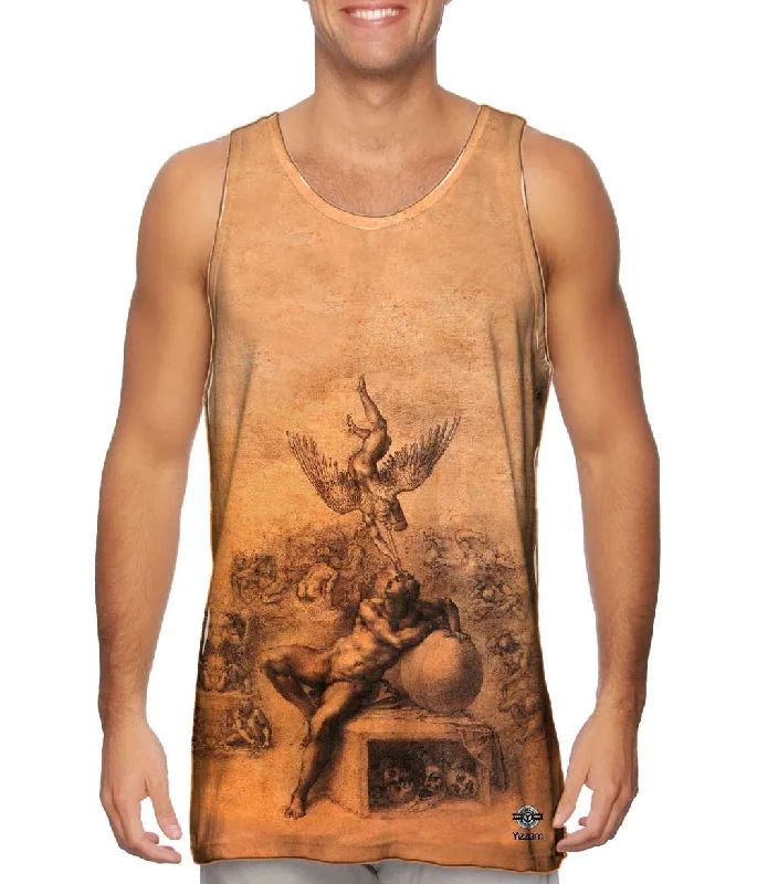 Relaxed Tank Top-Michelangelo - "The Dream of Human Life" (1533)