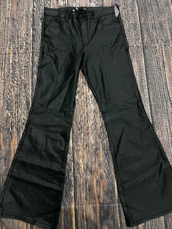 Trendy Leather Joggers-Pants Other By Kut In Black, Size: 12