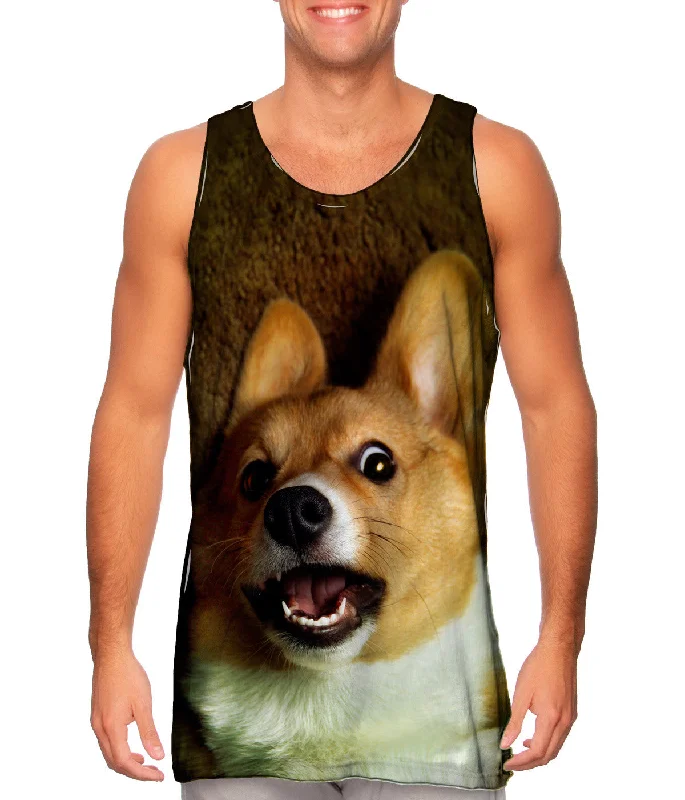 Mesh Sports Vest-OMG Welsh Corgi