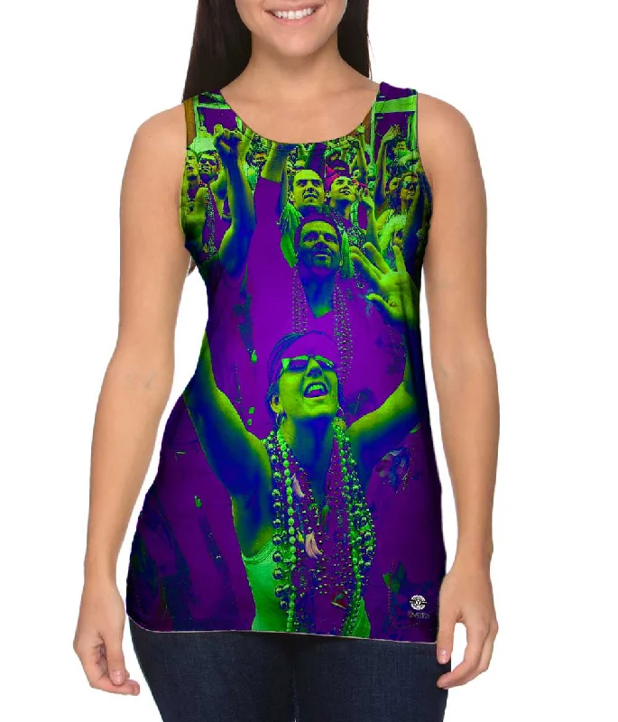 Sleek Fitness Vest-Mardi Gras Ready New Orleans