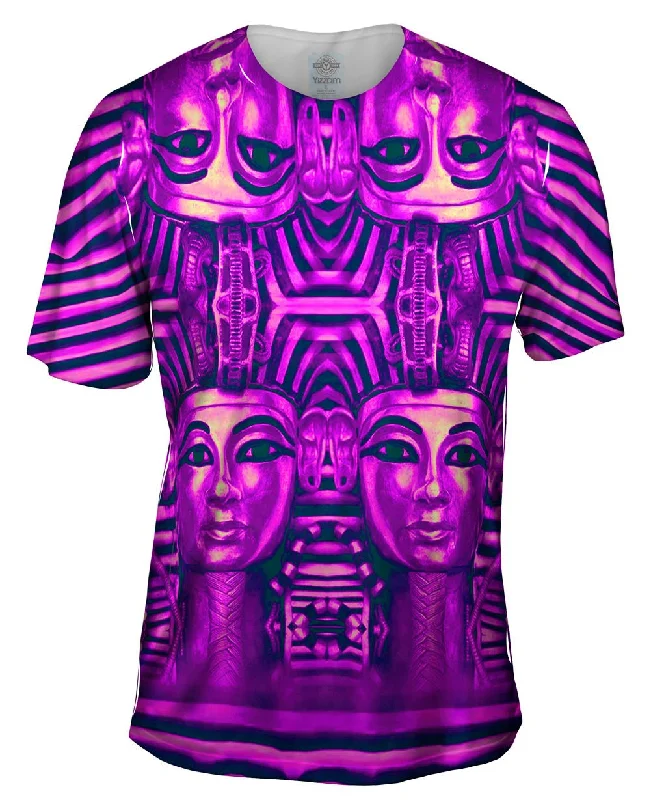 Motivational Quote T-Shirt-King Tut Reincarnation Purple