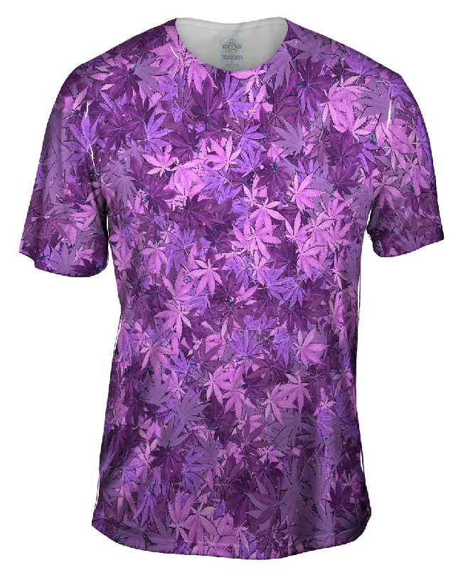 Outdoor T-Shirt-Purple Haze Legalize It