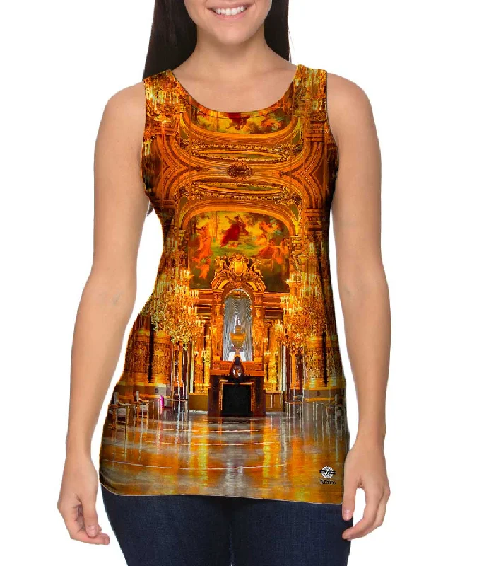 Summer Beach Tank-Paris Opera House Glow