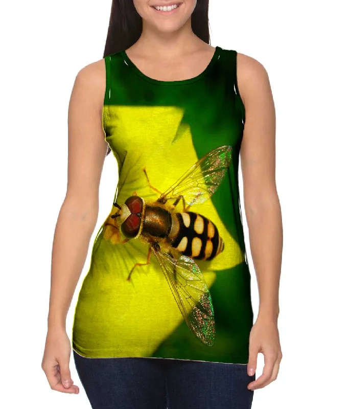 Sleeveless Workout Tee-Moon Butterflies