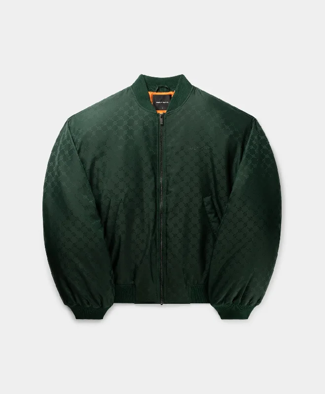 Packable Down Jacket-Pine Green Oversized Ronack Jacket