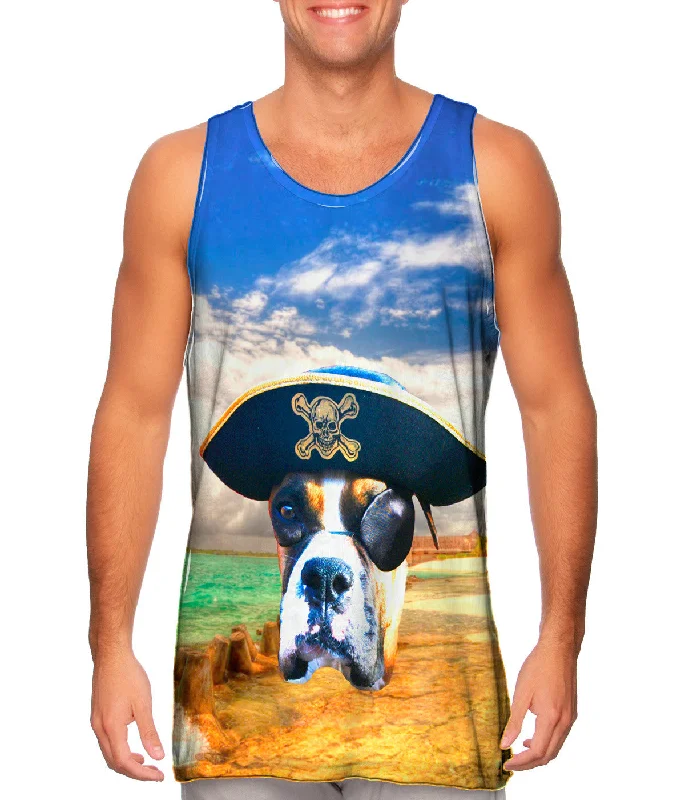 Classic Sleeveless Tank-One Eyed Boxer Pirate