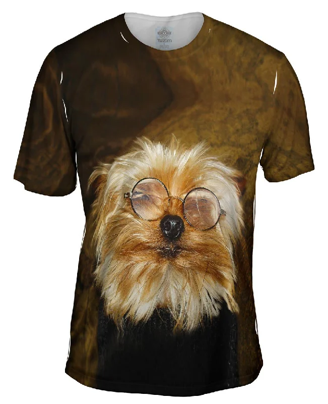 Soccer Fan T-Shirt-Professor Yorkie